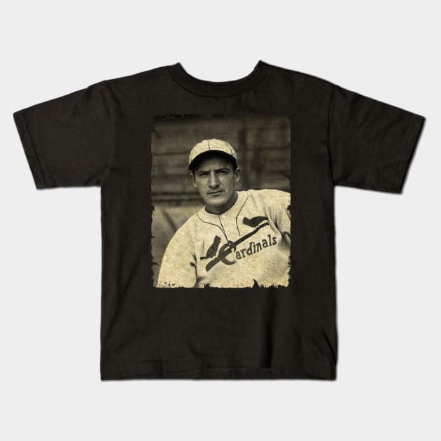 Joe Medwick, 1937 in St. Louis Cardinals Kids T-Shirt by PESTA PORA